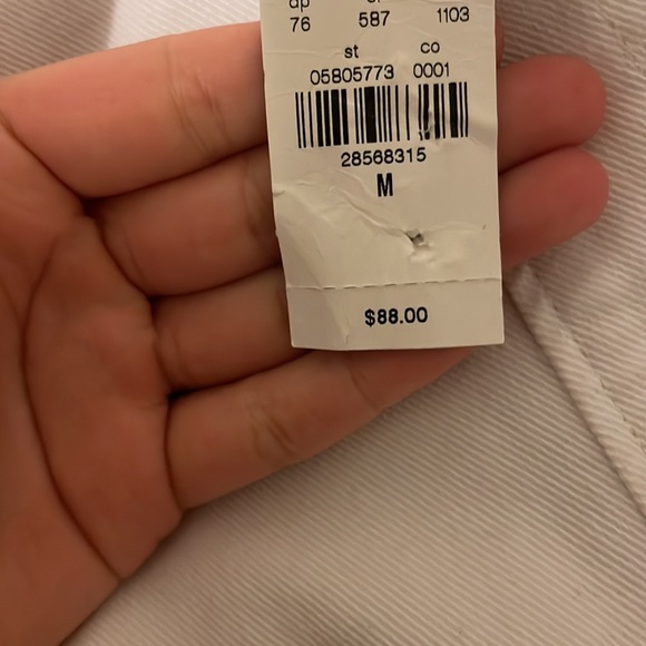 white jean overalls - Picture 4 of 4